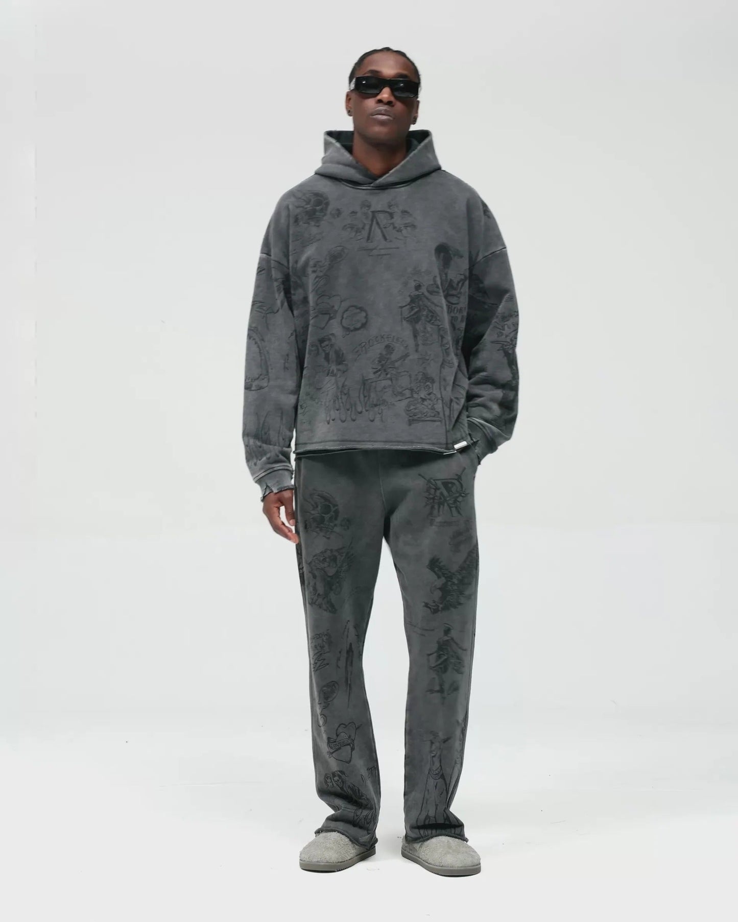 Represent Legacy Hoodie - "Vintage Grey"