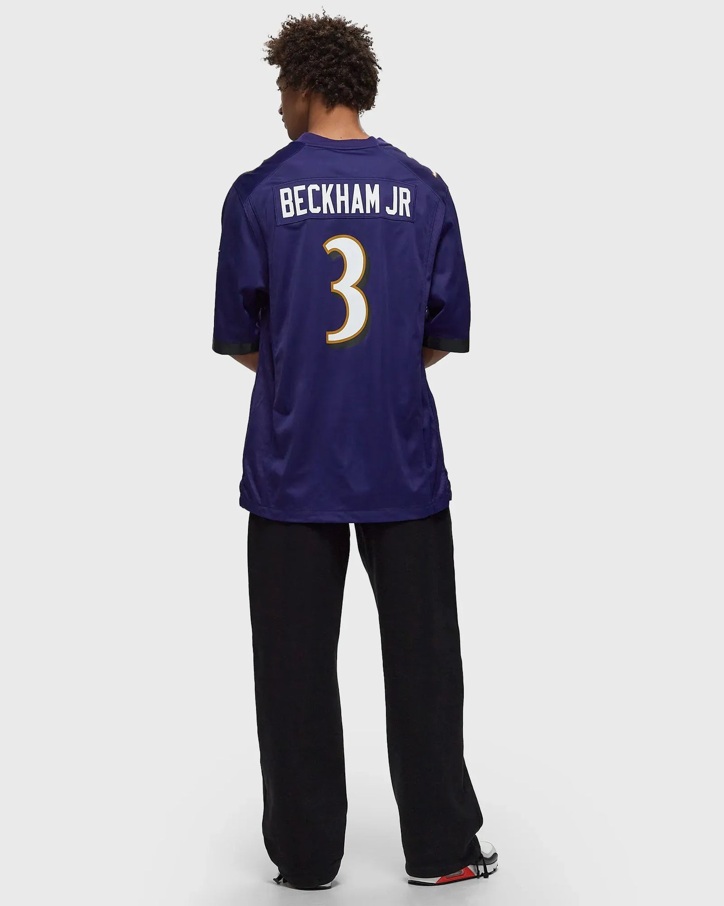 NFL Baltimore Ravens Home Game Jersey Odell Beckham Jr. #3