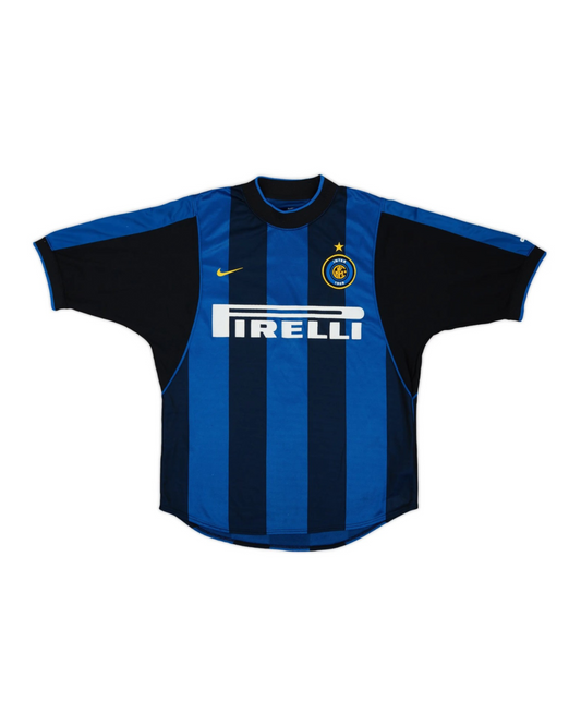 Inter Milan 2001/02 Home Retro Football Shirt