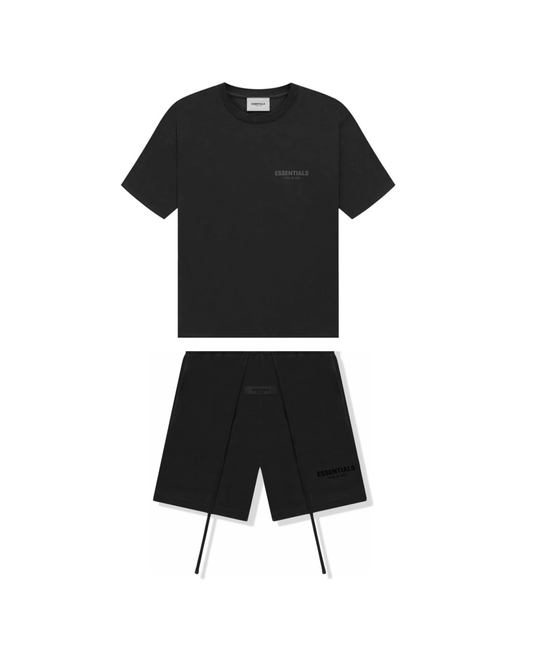 Fear Of God Essentials SS22 Set - "Black"