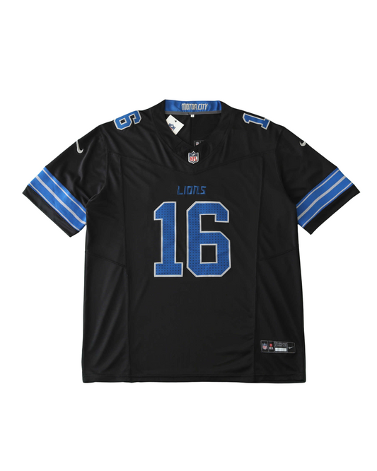 Detroit Lions Black Vapor F.U.S.E. Limited Jersey #16 Goff