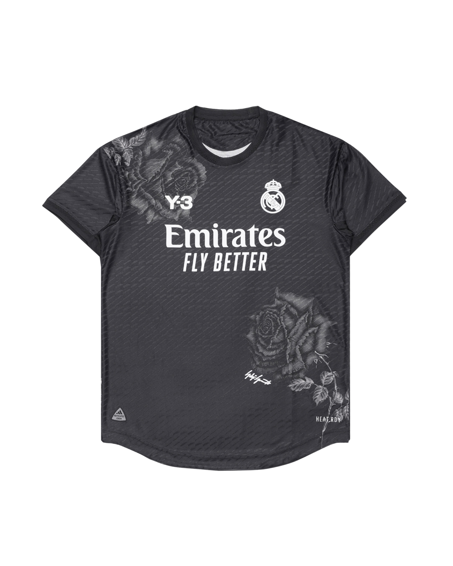 Y-3 x Real Madrid 2023/24 Black Edition Football Shirt