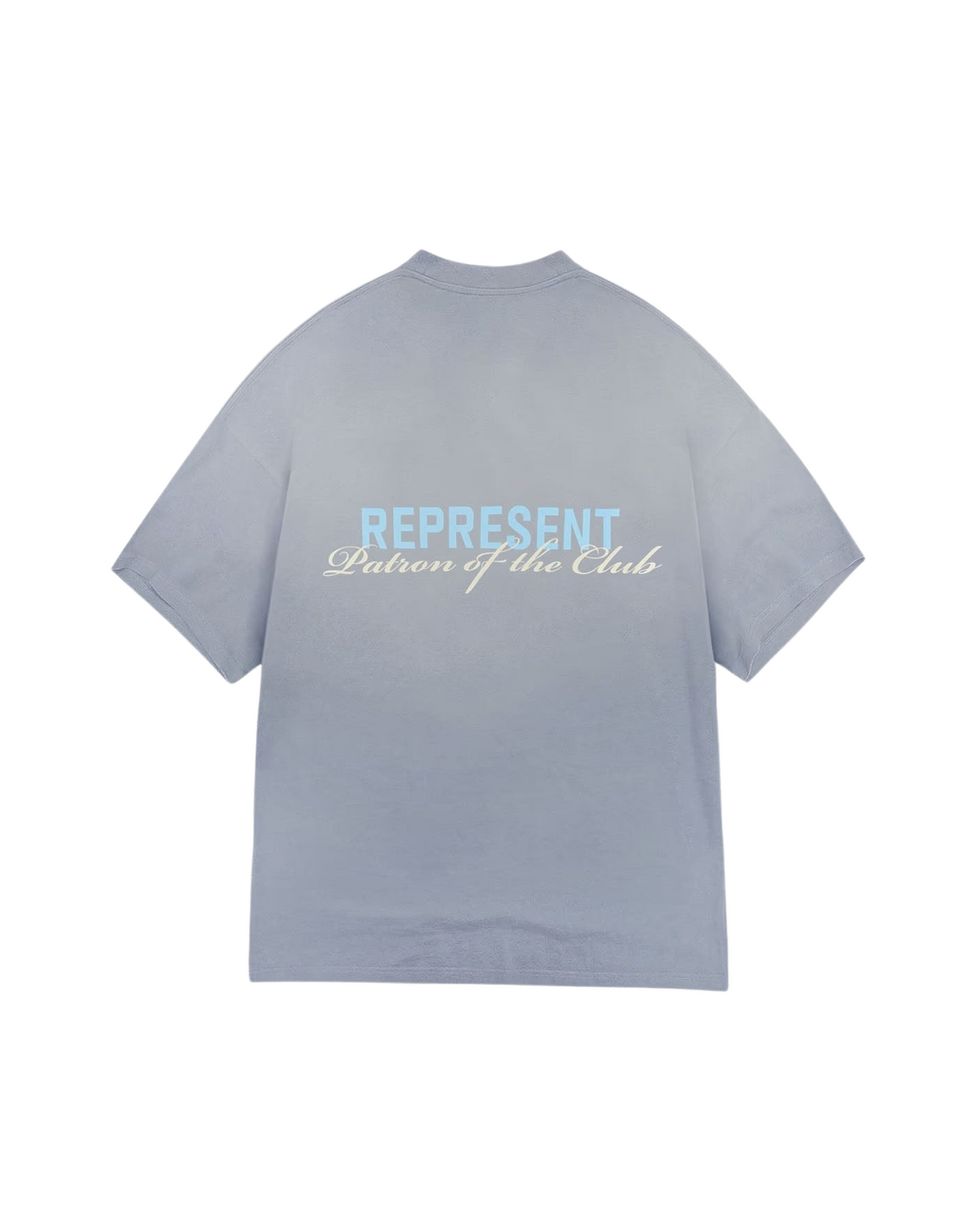 Represent Patron Of The Club T-Shirt - "Washed Grey"