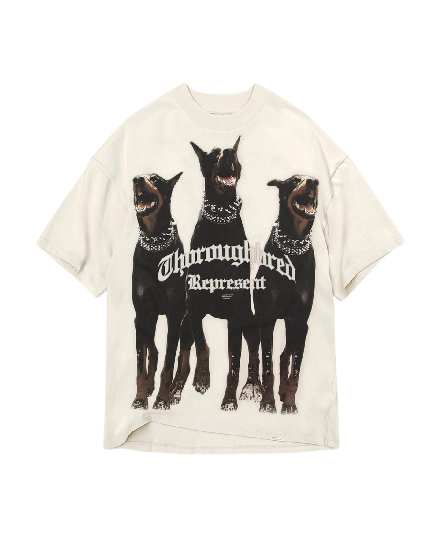 Represent Thoroughbred T-Shirt - "Vintage White"