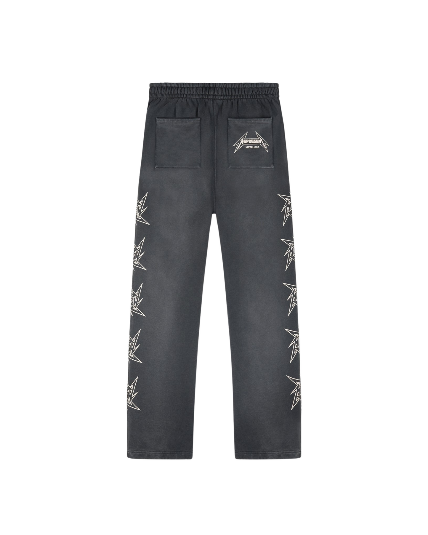 Represent X Metallica Local Crew Sweatpant - "Stained Black"