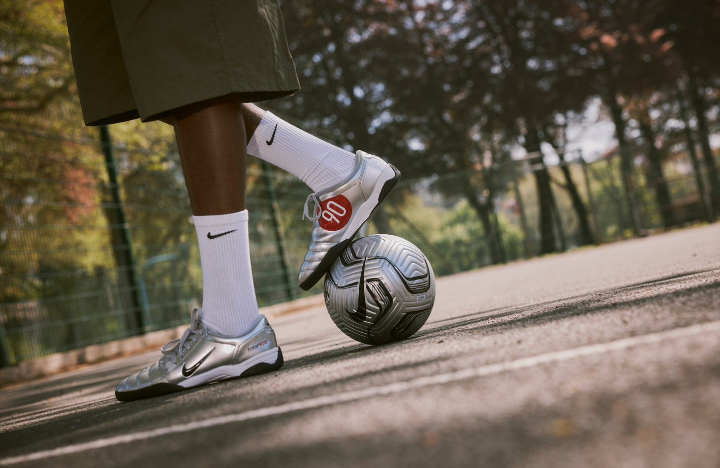 Nike Total 90 III - 'Metallic Silver'